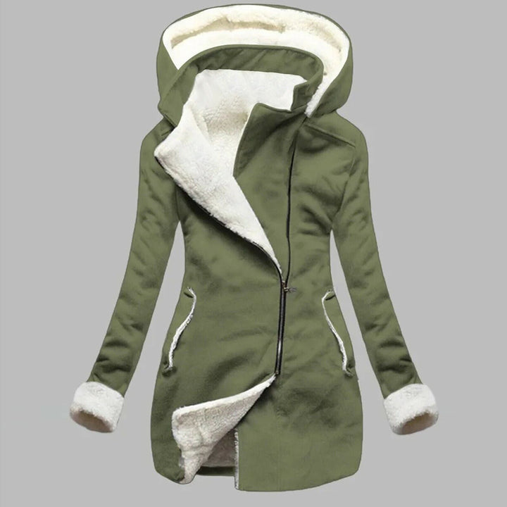 Drune | Damen-Hoodie mit Kapuze und Reißverschlusstasche