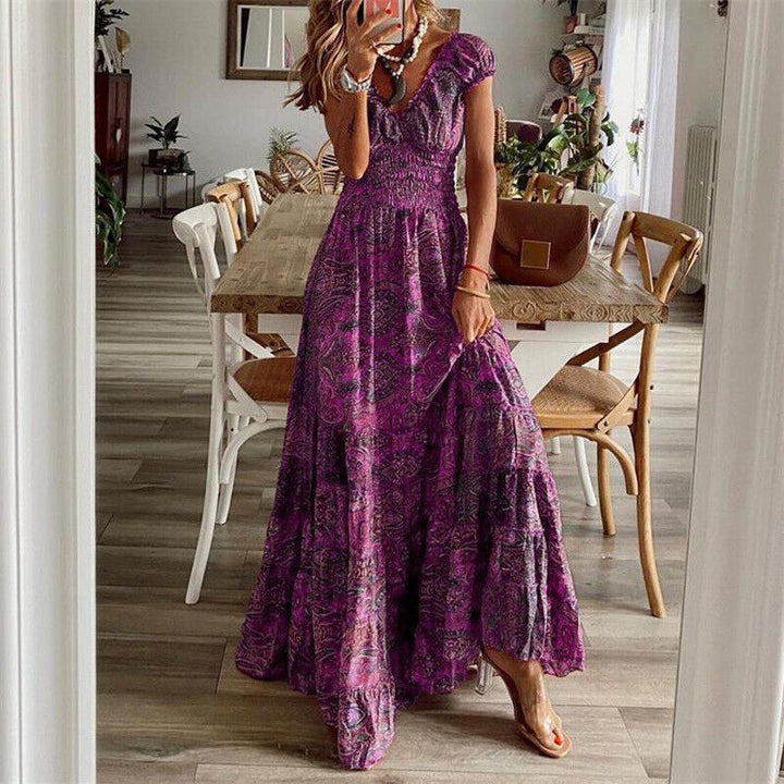 Drune | Maßgeschneiderteres Langkleid Im Boho-Stil