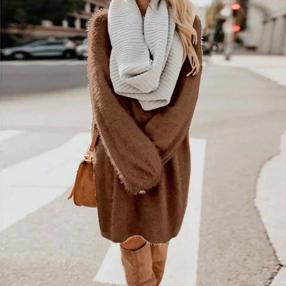 Drune | Strickkleid für Den Winter für Frauen