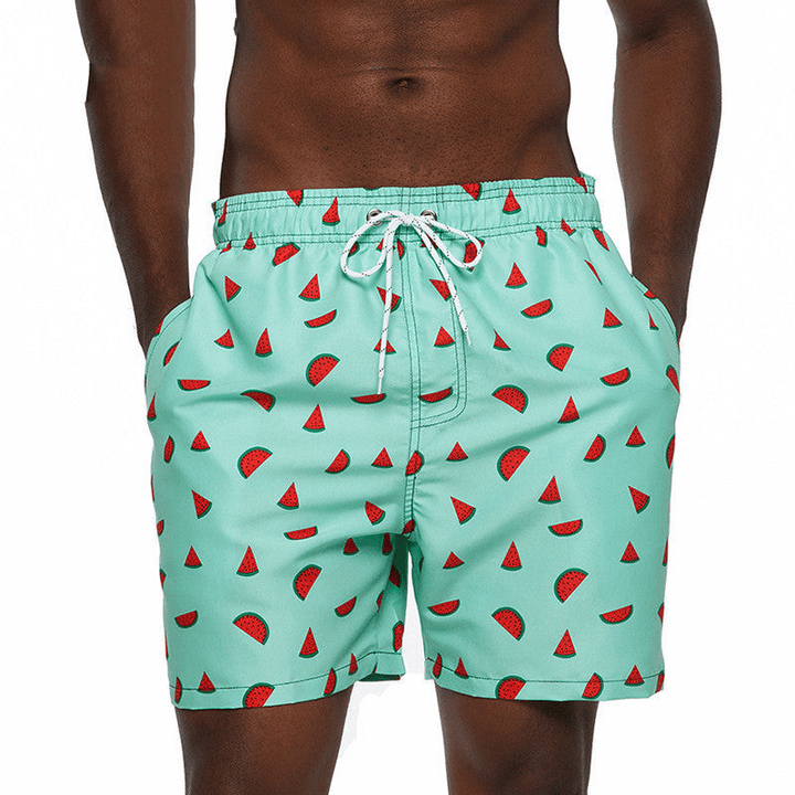 Drune | Herren Badehose Grafischer Druck