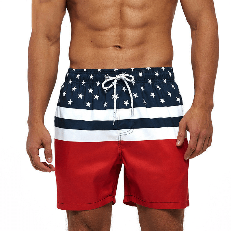 Drune | Herren Badehose Grafischer Druck