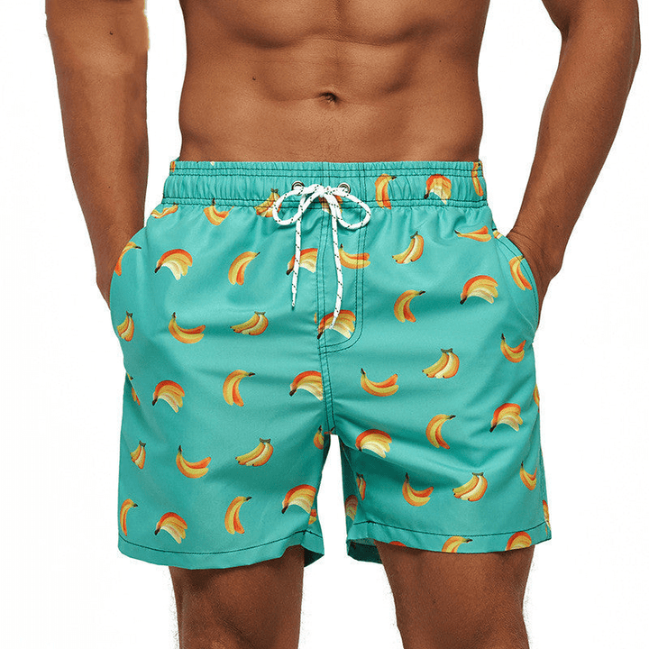 Drune | Herren Badehose Grafischer Druck