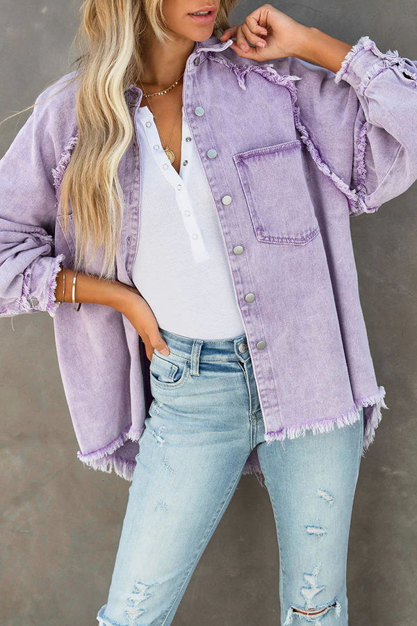 Drune | Stilvolle Damen Jeansjacke