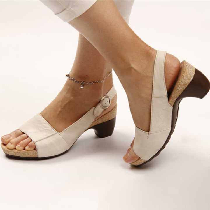 Drune | Orthopädische Sandalen mit Absatz Stilvoller Komfort und Unterstützung