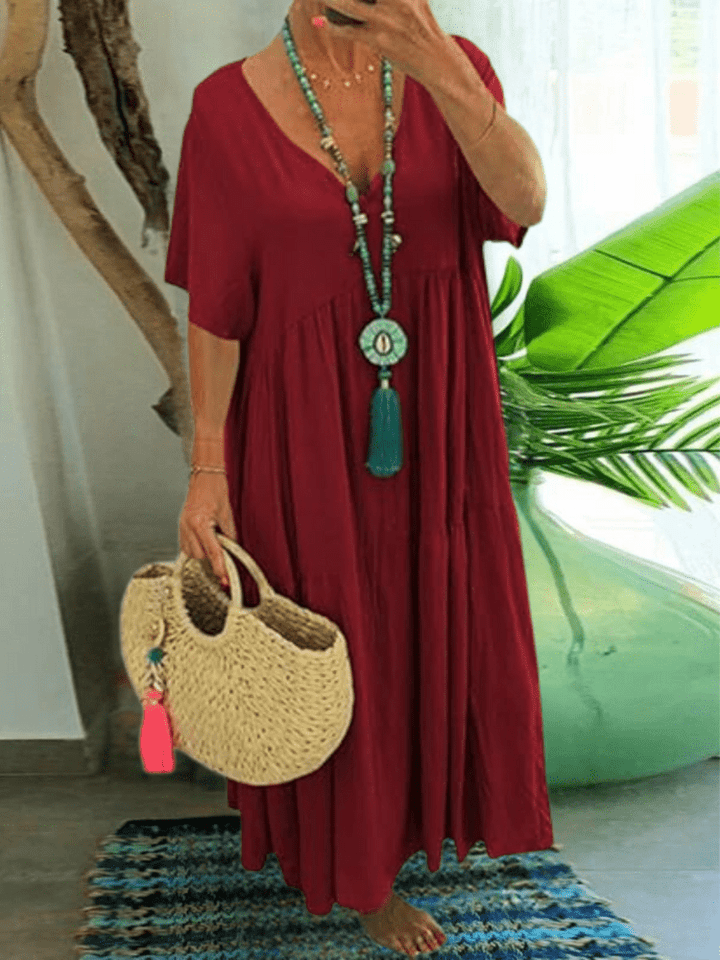 Drune | Hübsches Kurzärmliges Kleid