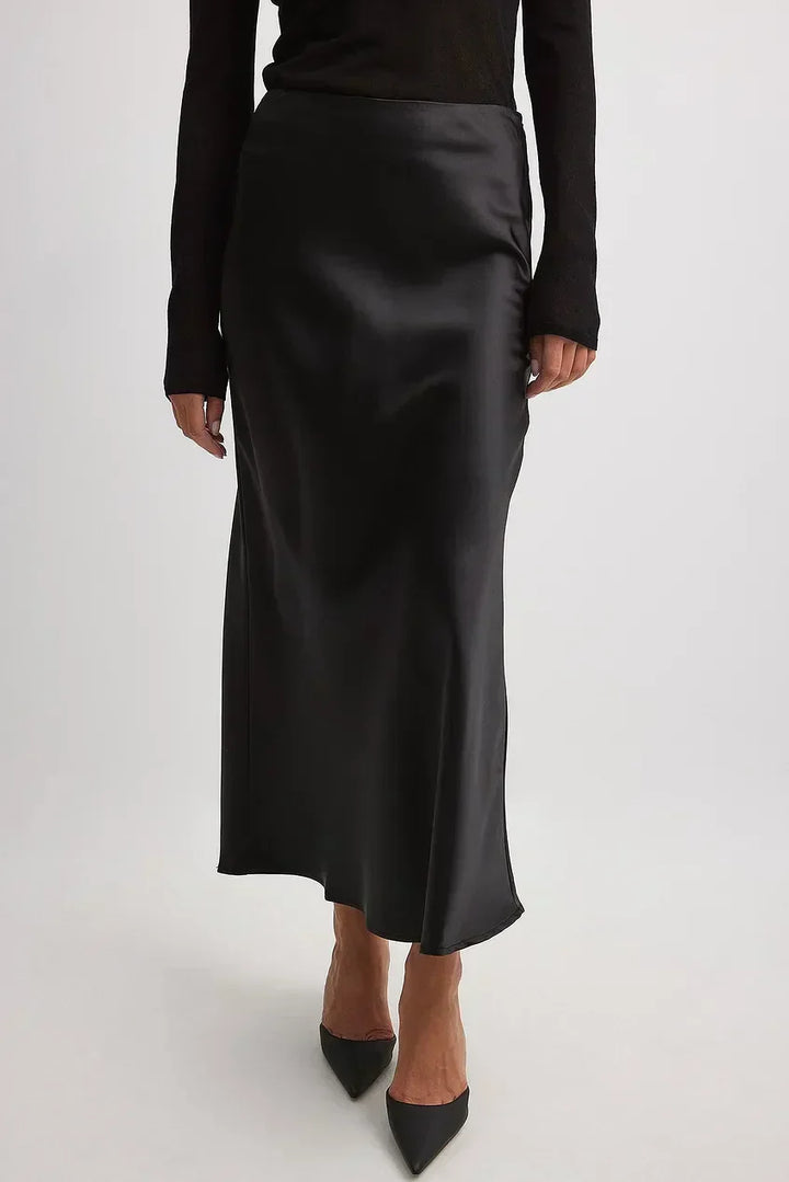 Drune | Satinrock Mit Hoher Taille Anna