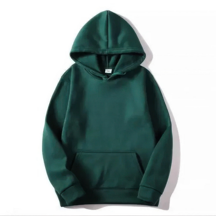 Drune | Herren Blau Kapuzenpulli Übergröße Kapuzenpullover