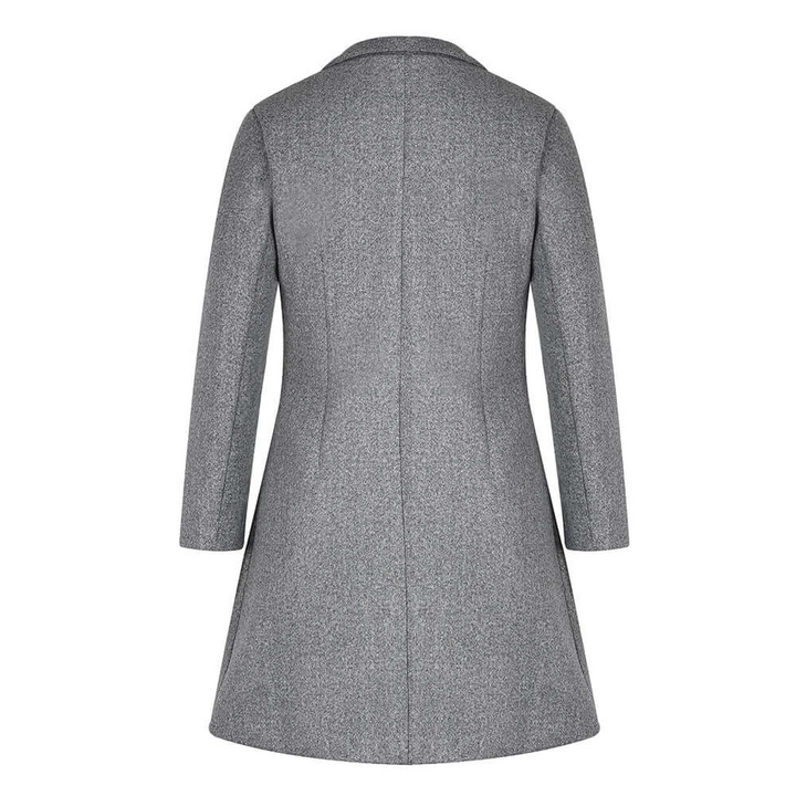 Drune | Damen Schwarz Trenchcoat Übergangs Jacke