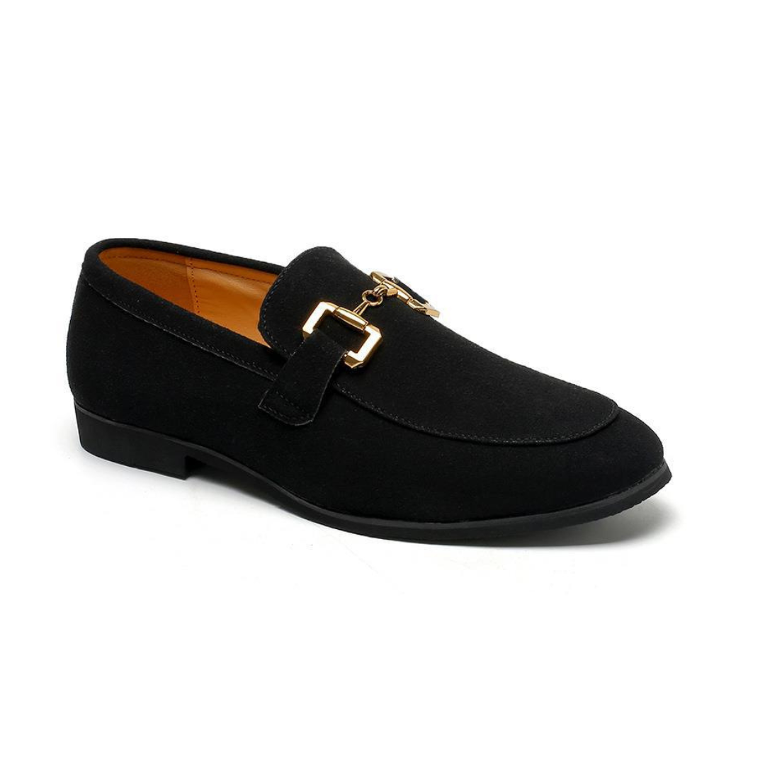 Drune | Herren Schwarz Loafer Für Sommer
