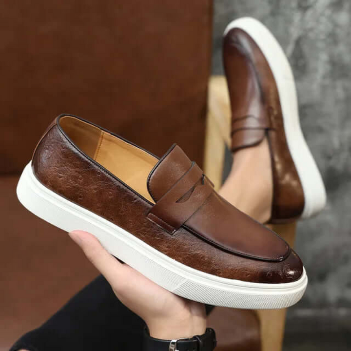 Drune | Herren Schwarz Loafer Sommer