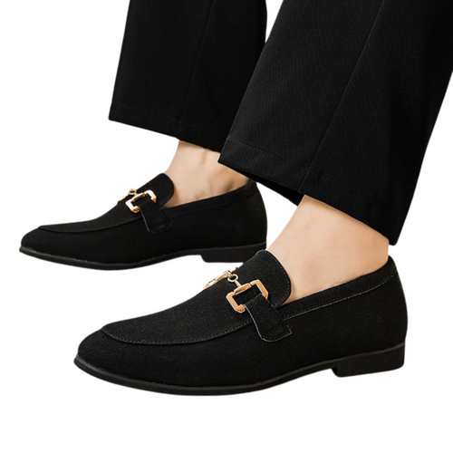Drune | Herren Schwarz Loafer Für Sommer