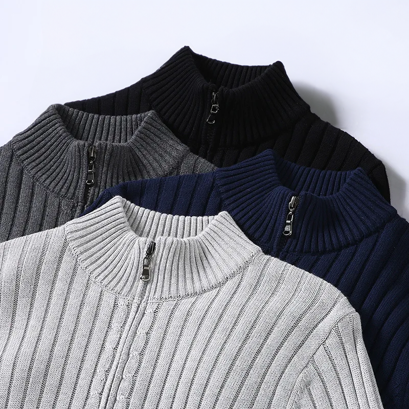 Drune | Merino Zip Strickjacke Für Herren
