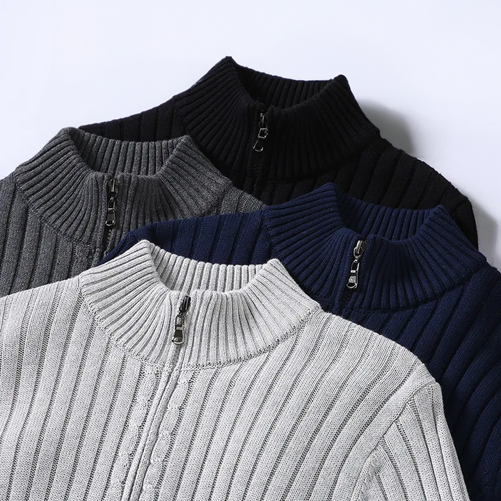 Drune | Merino Zip Strickjacke Für Herren