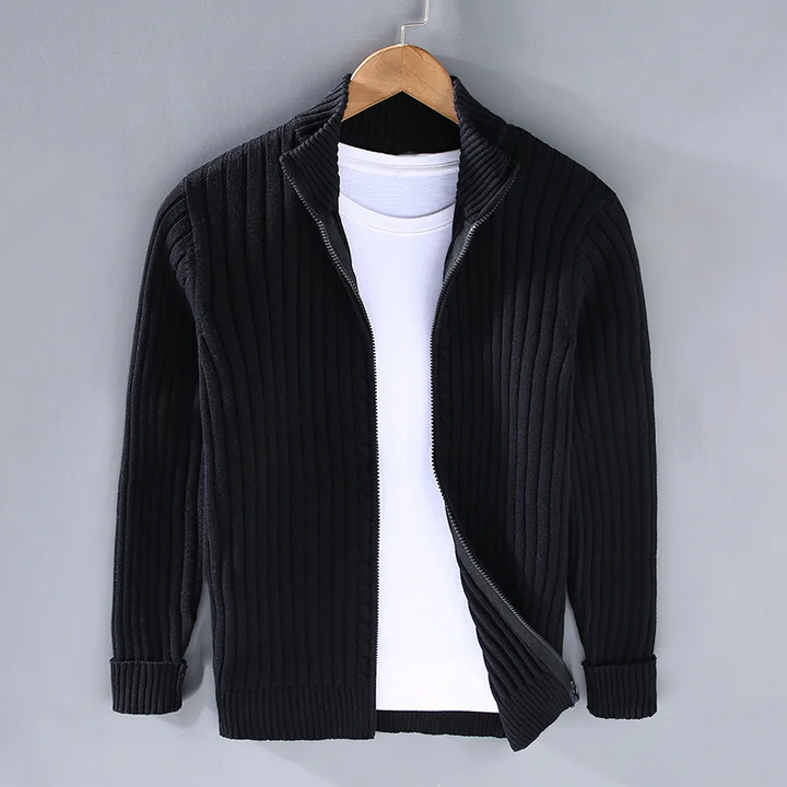 Drune | Rollkragenstrickjacke für Männer