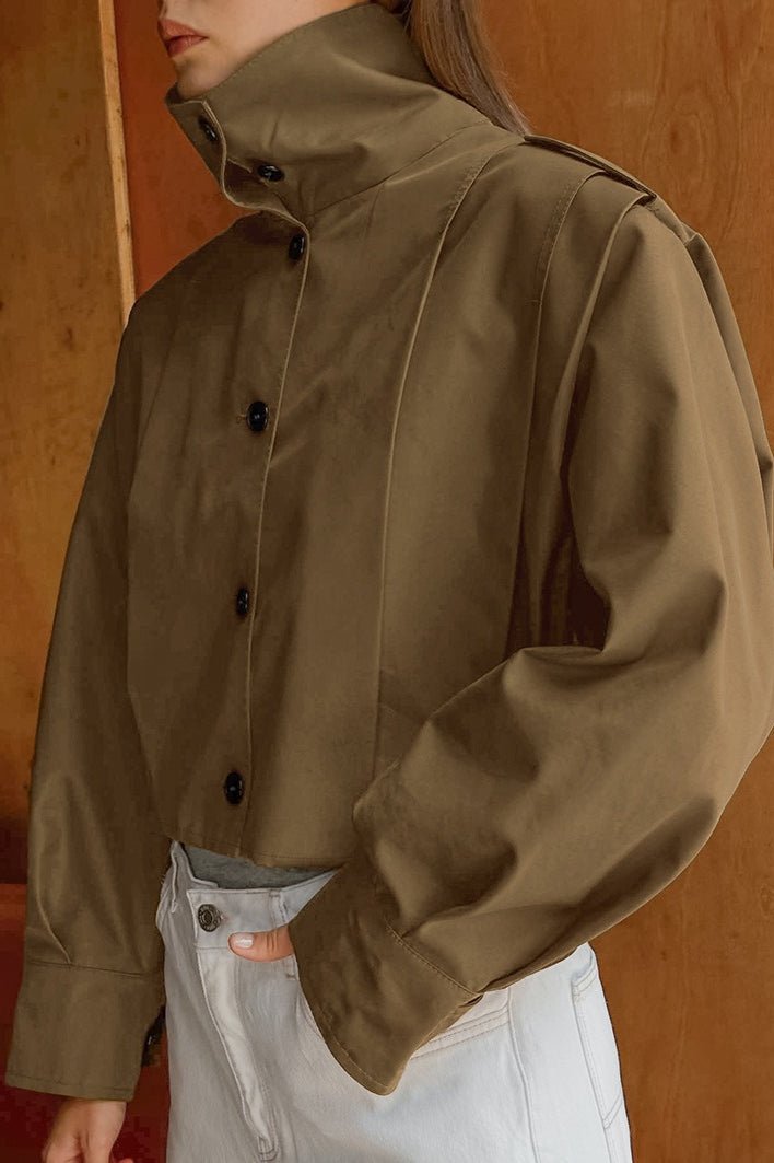 Drune | Faltenkragenjacke