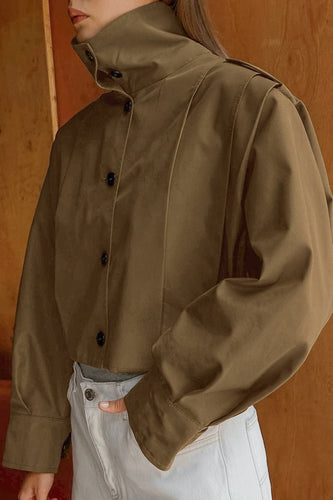 Drune | Faltenkragenjacke