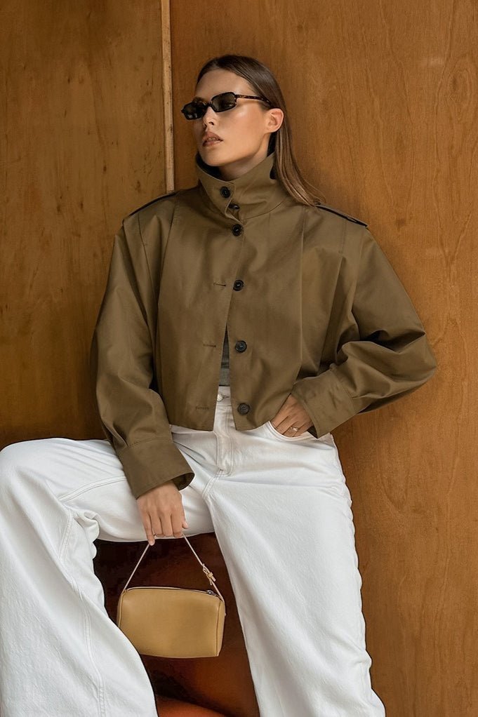 Drune | Faltenkragenjacke