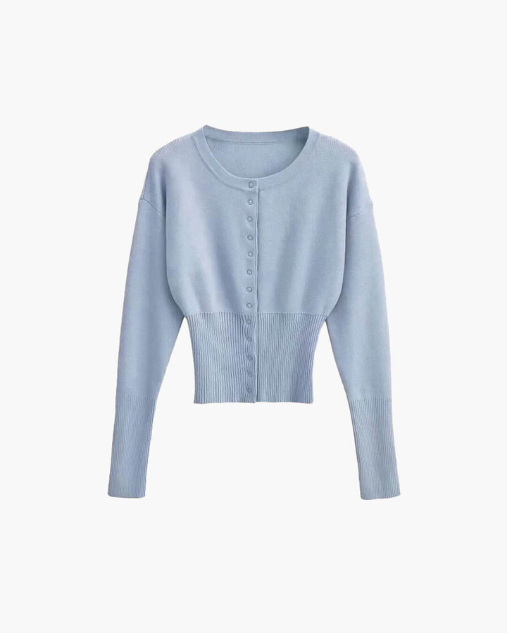 Drune | Strickjacke mit Rundhals