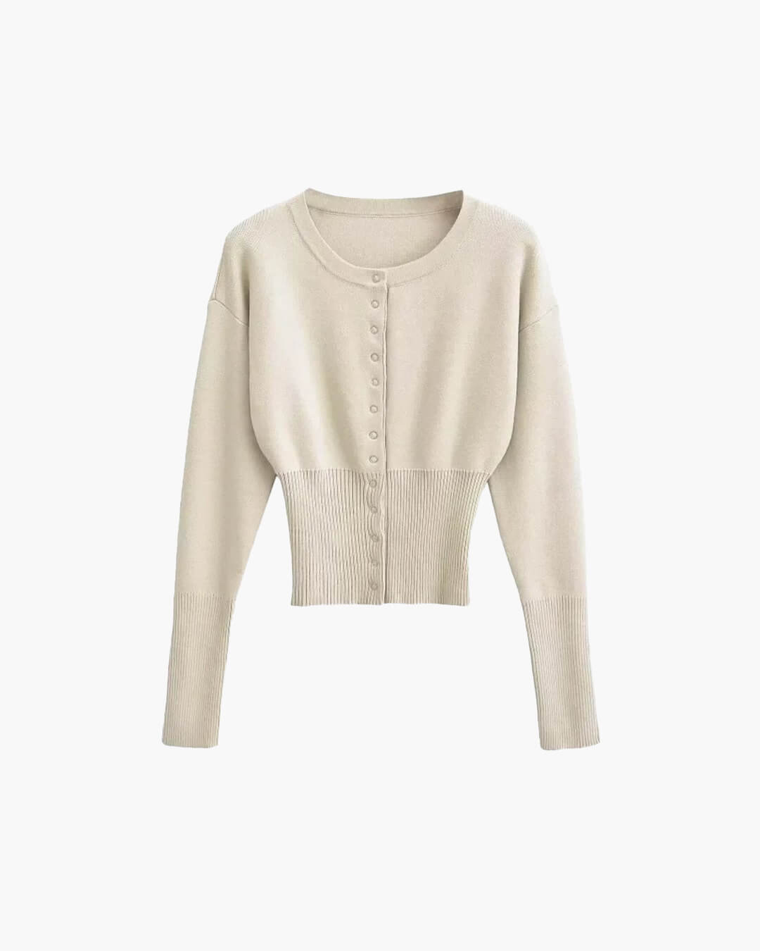 Drune | Strickjacke mit Rundhals