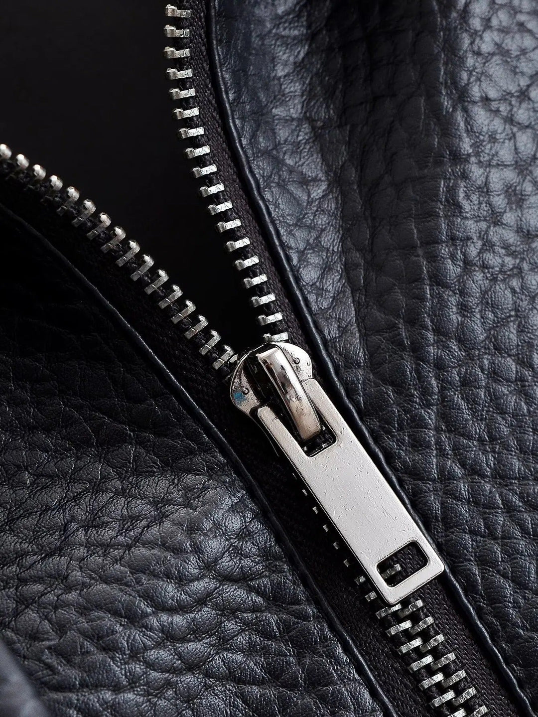 Drune | Asymmetrische Lederjacke