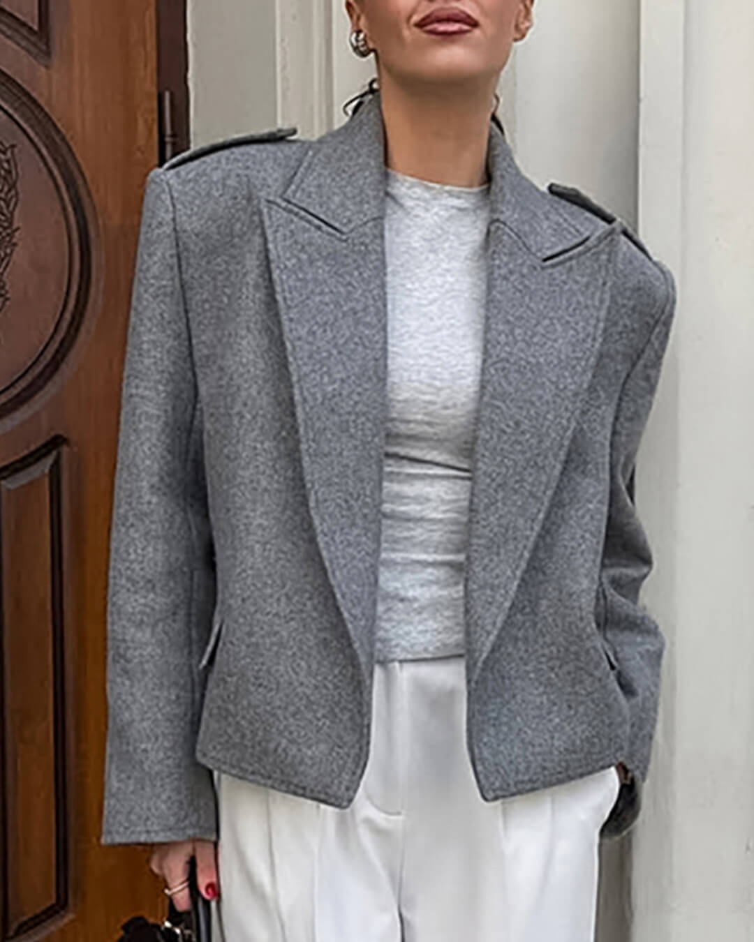 Drune | Blazer mit Schulterpolstern