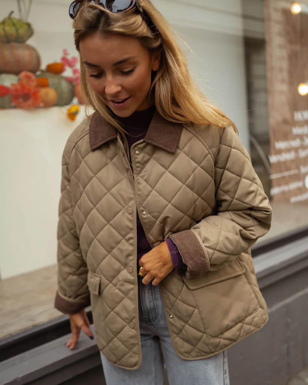 Drune | Gesteppte Retrojacke
