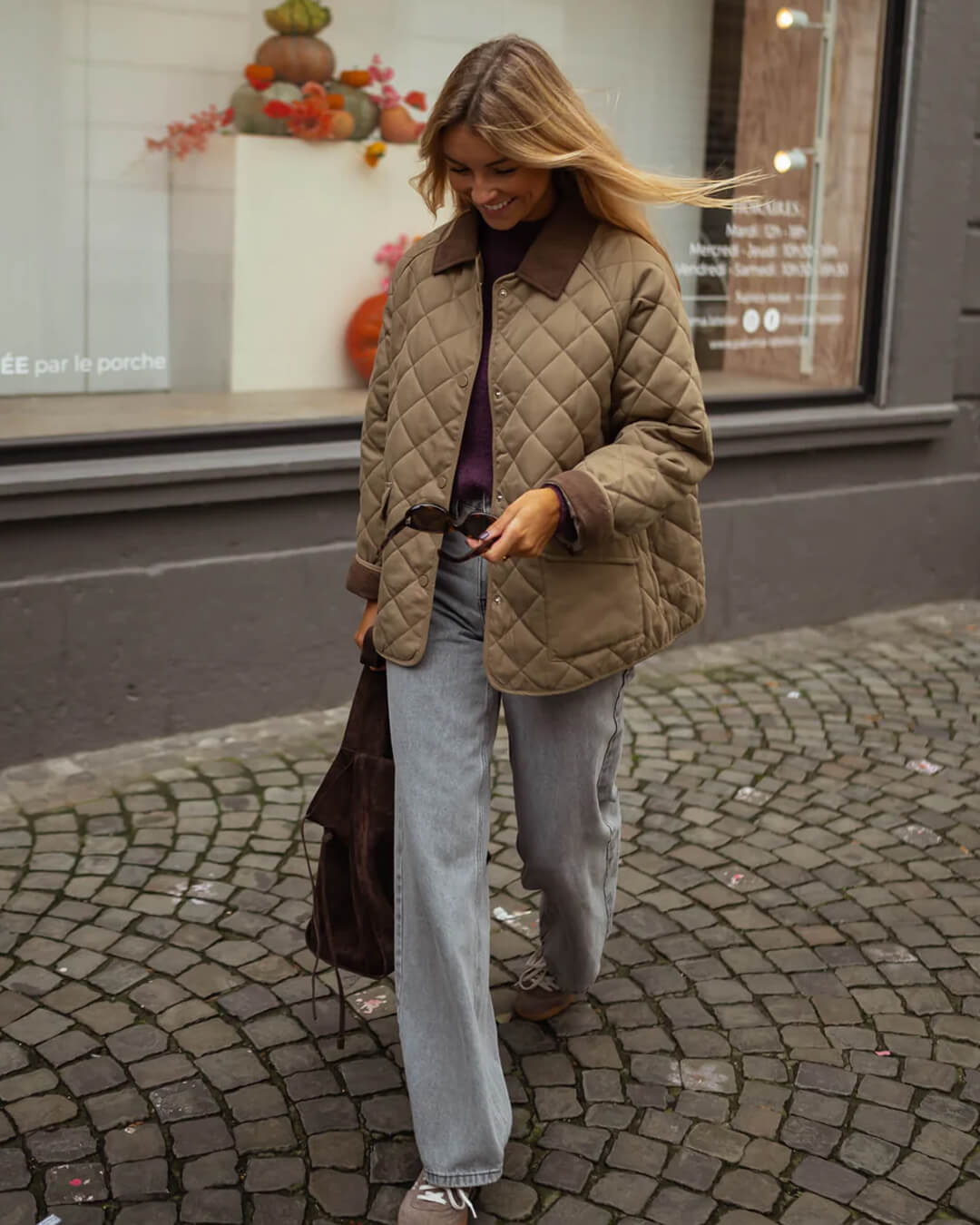 Drune | Gesteppte Retrojacke