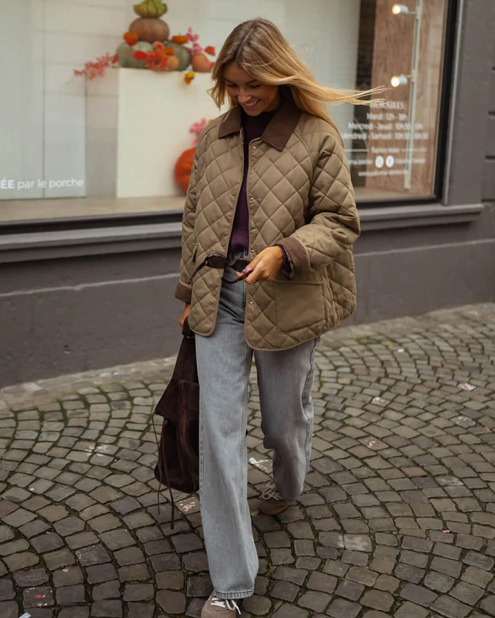 Drune | Gesteppte Retrojacke