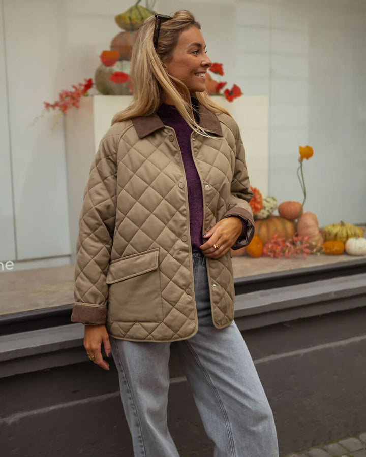Drune | Gesteppte Retrojacke
