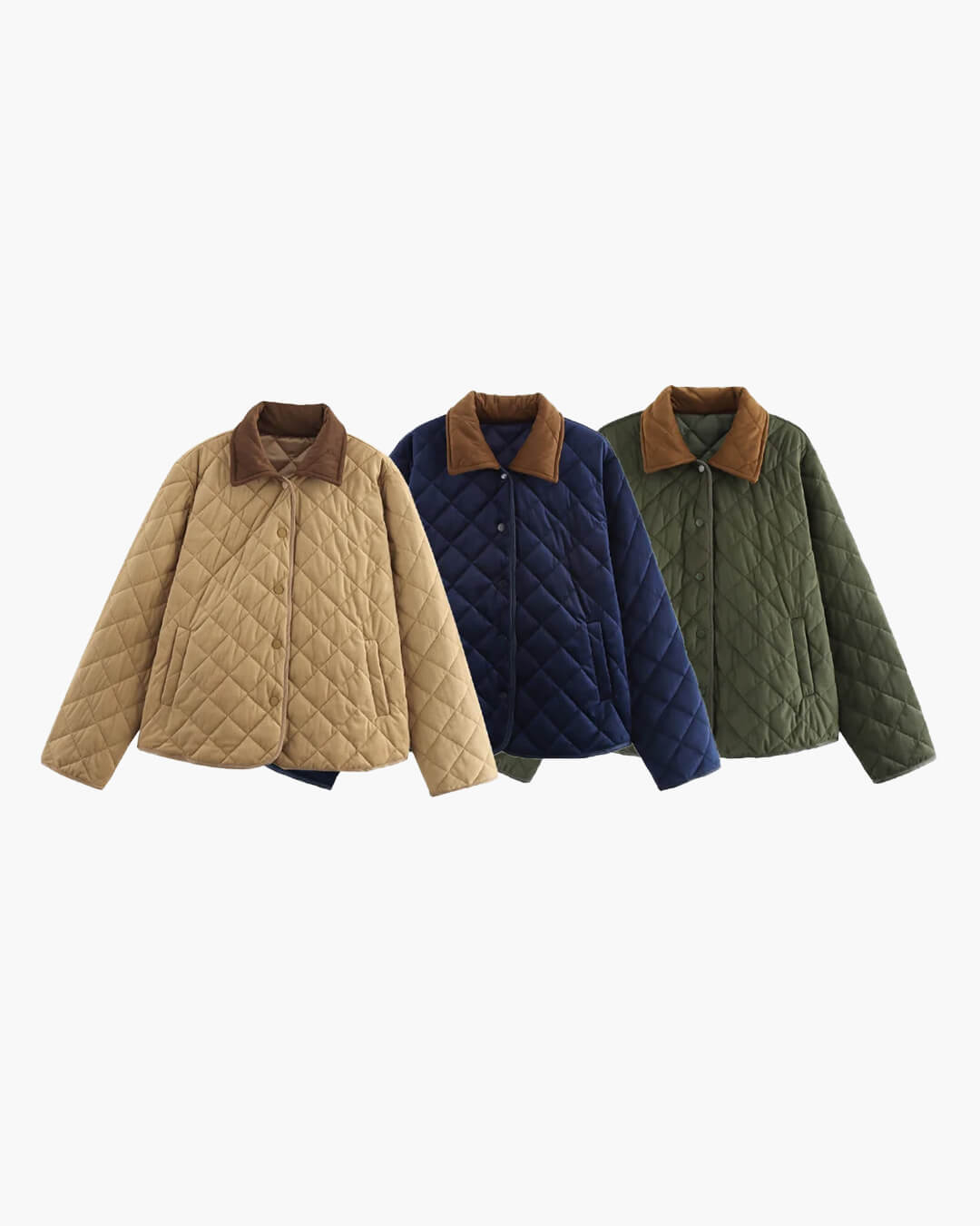 Drune | Gesteppte Retrojacke