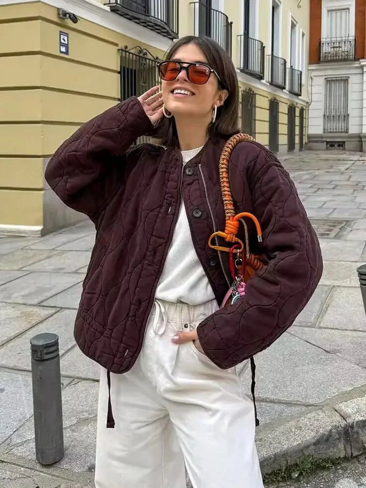Drune | Gequiltete gepolsterte Jacke