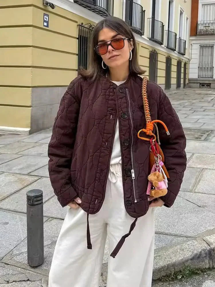 Drune | Gequiltete gepolsterte Jacke