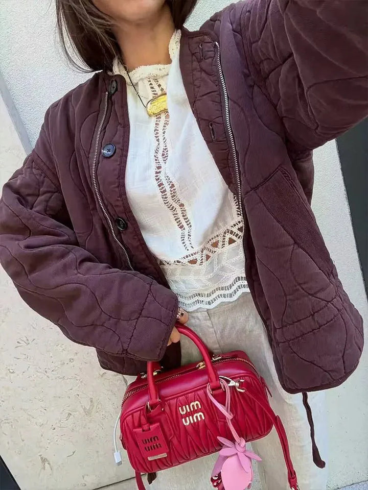 Drune | Gequiltete gepolsterte Jacke