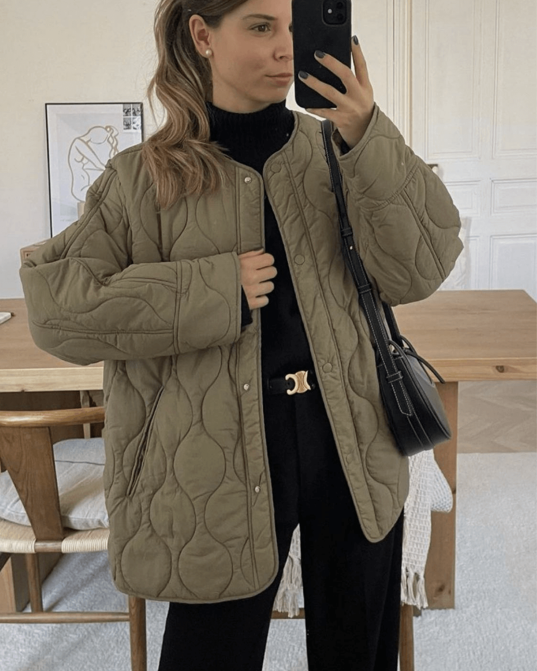 Drune | Gequiltete gepolsterte Jacke