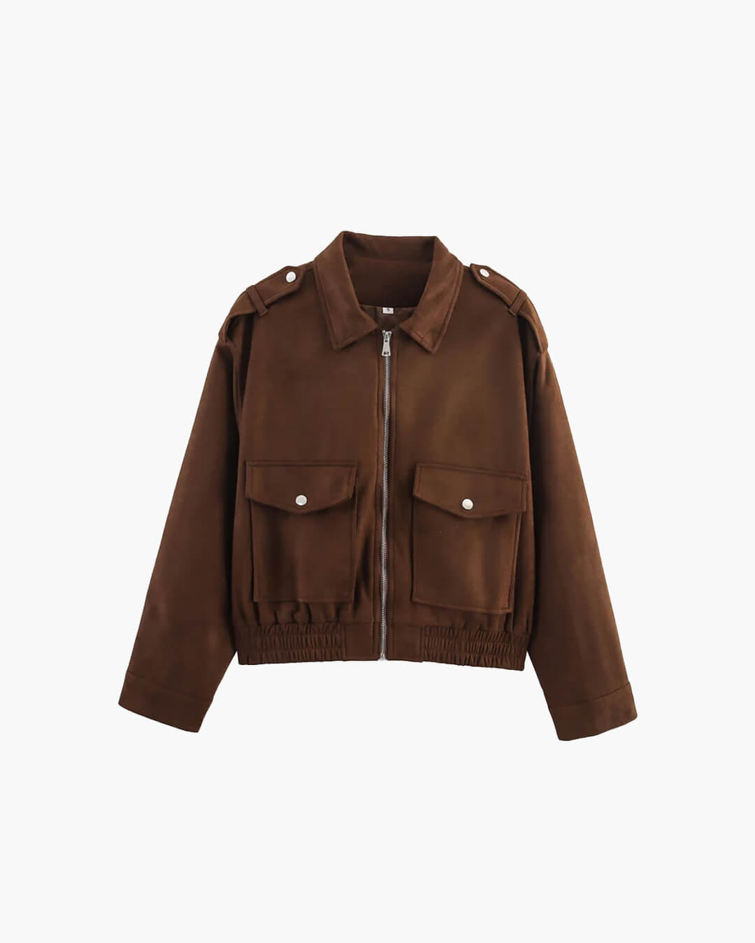Drune | Suede-Pilotjacke