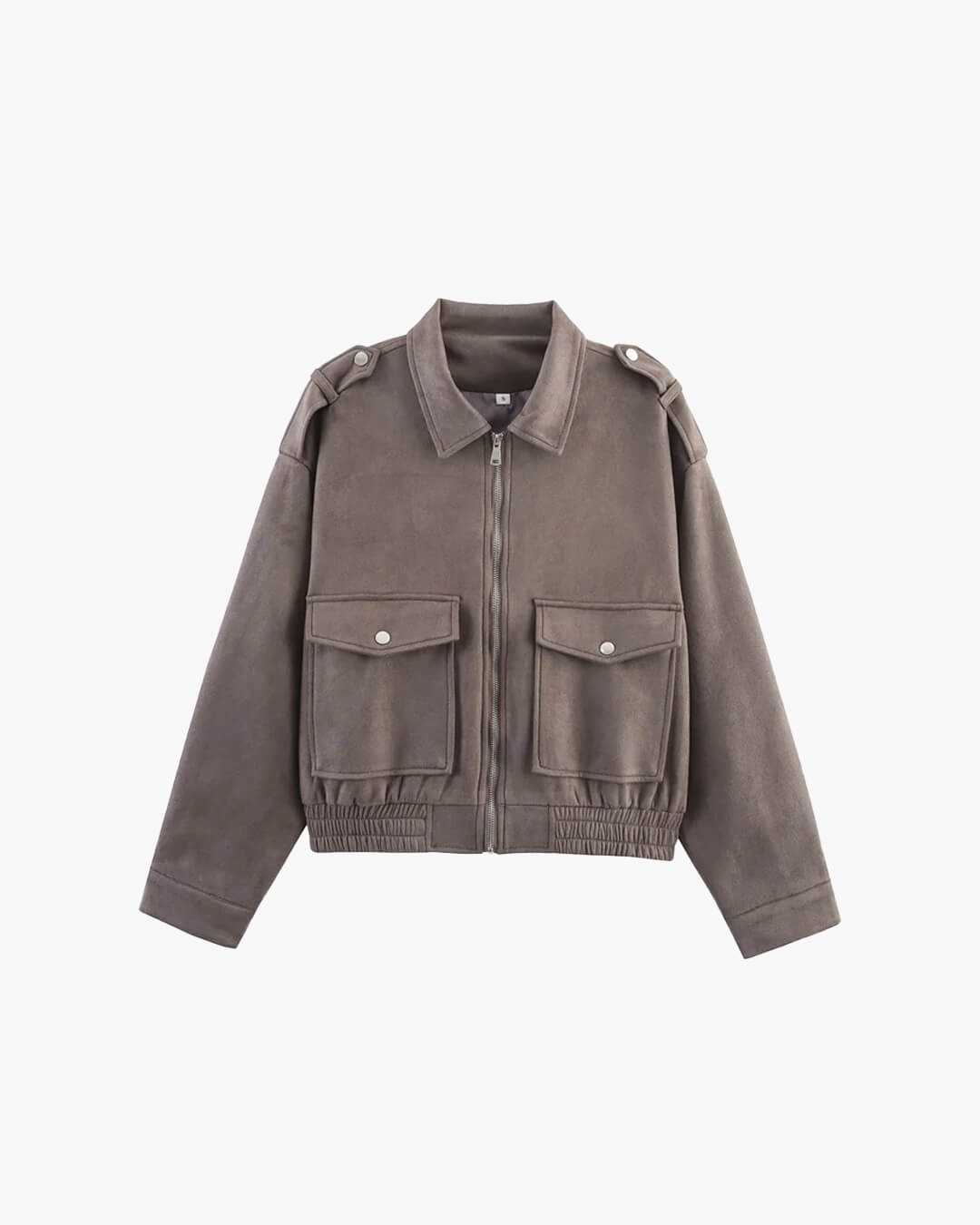 Drune | Suede-Pilotjacke