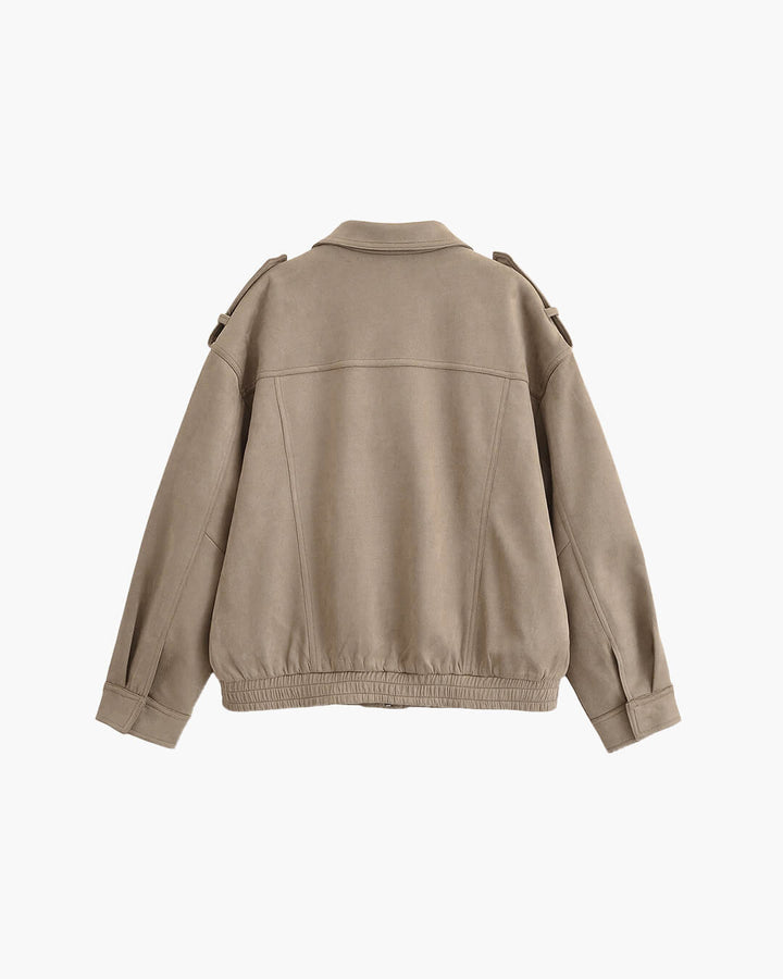 Drune | Wildleder Motorradjacke