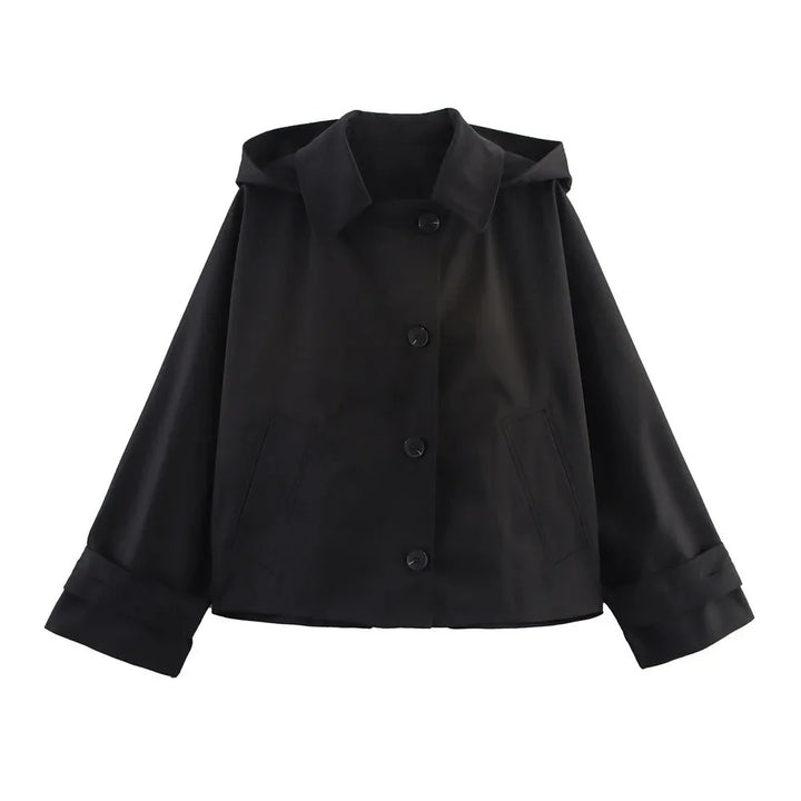Drune | Kapuzen-Windbreaker-Jacke