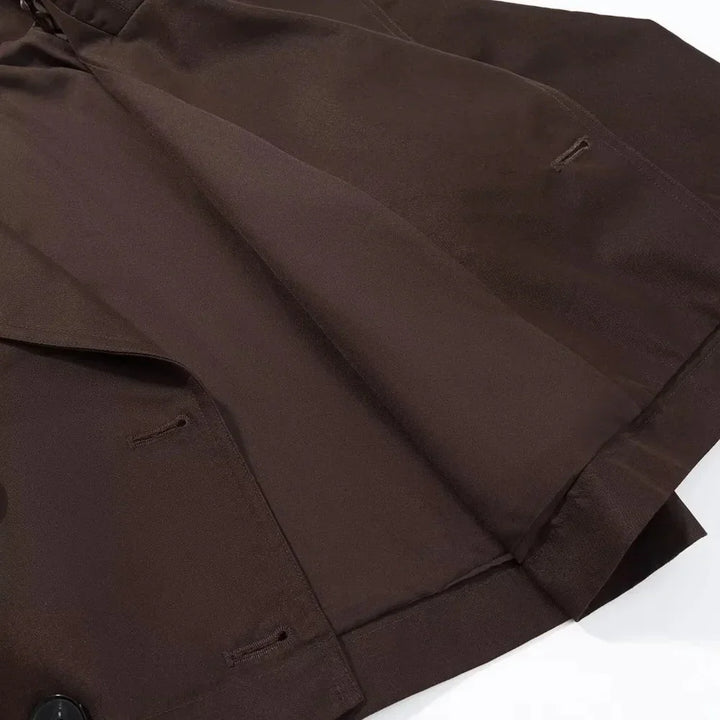 Drune | Cropped Trenchcoat