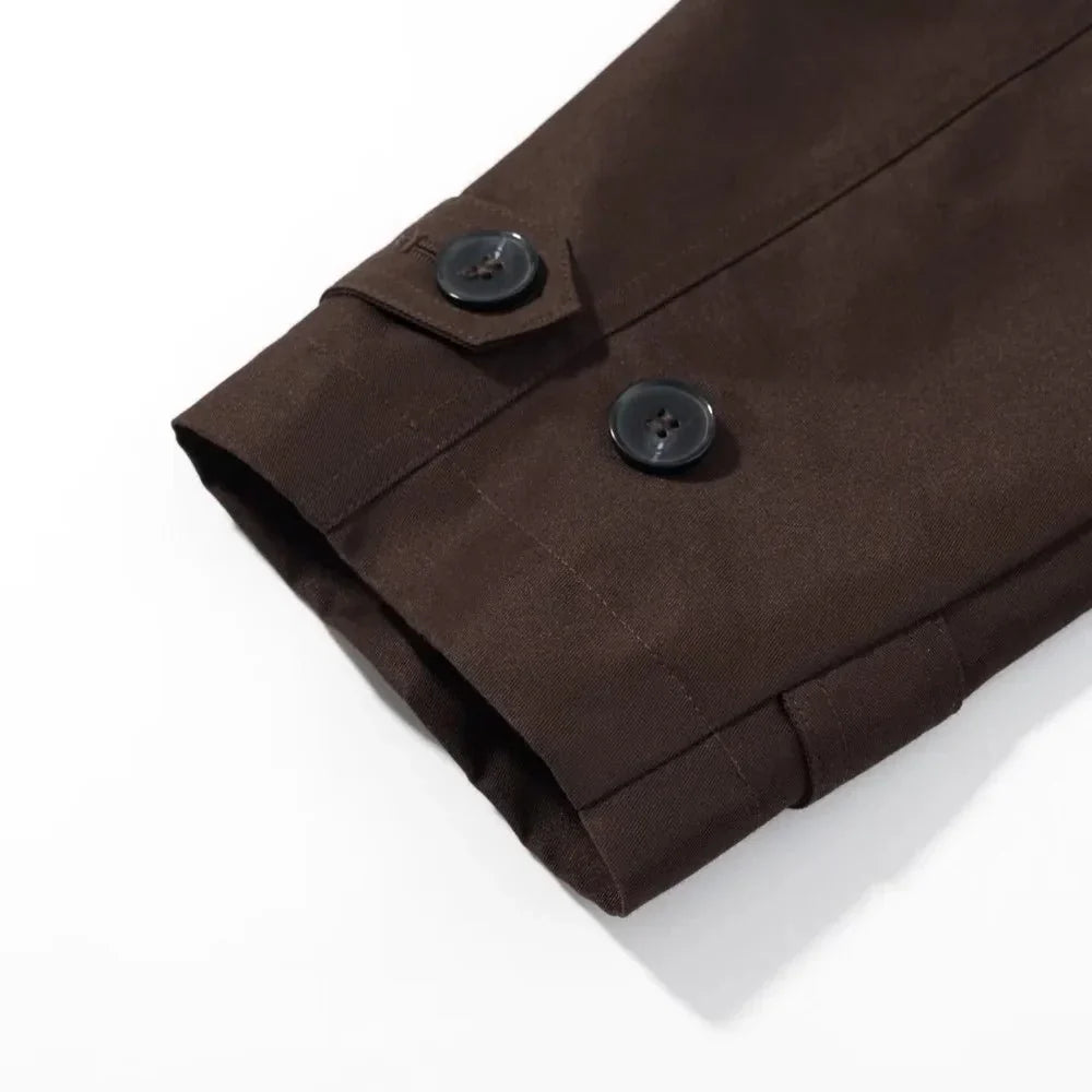 Drune | Cropped Trenchcoat