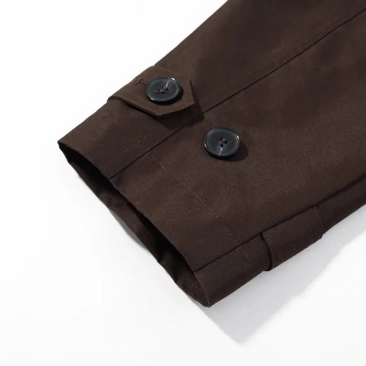 Drune | Cropped Trenchcoat