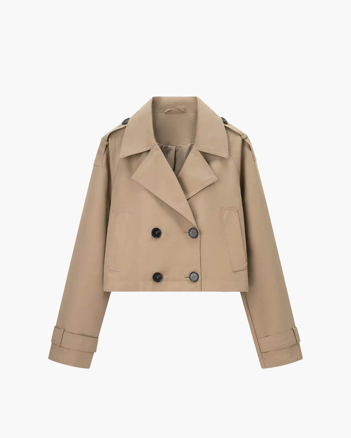 Drune | Cropped Trenchcoat