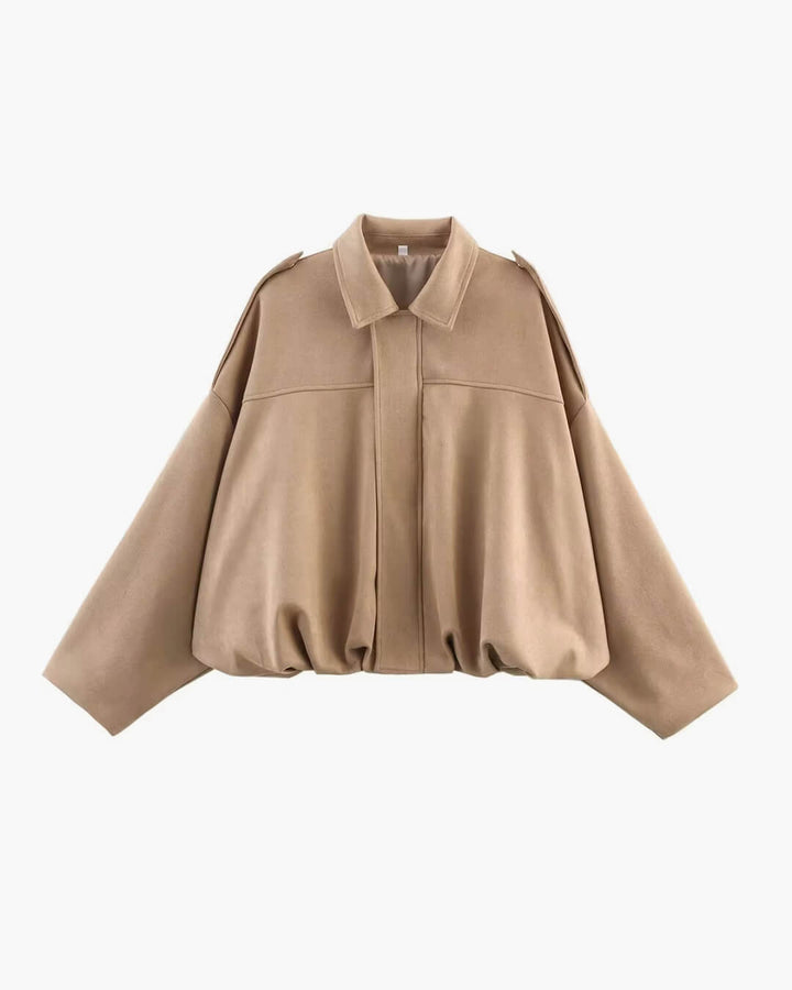 Drune | Wildleder Bomberjacke