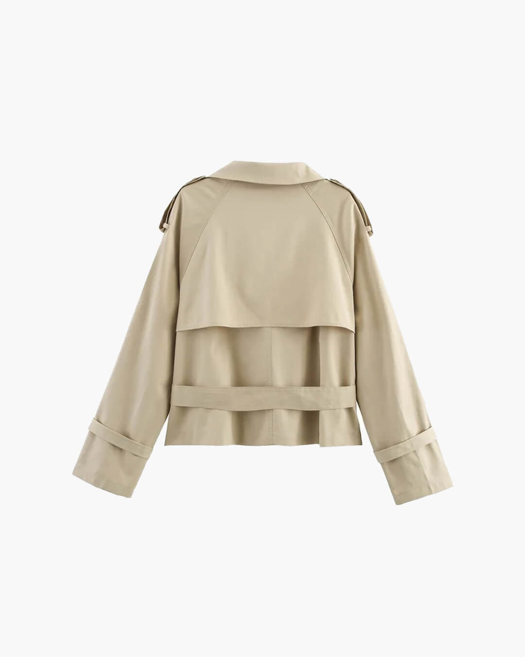 Drune | Cropped Trenchcoat