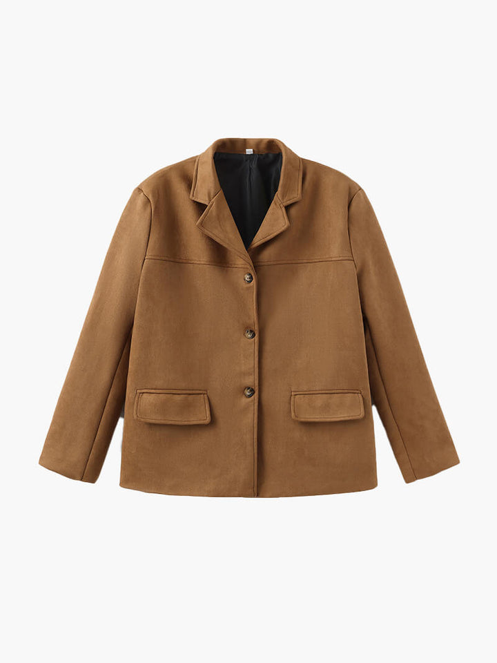 Drune | Faux-Suede-Blazer