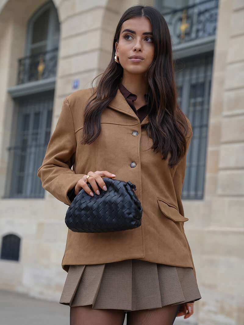 Drune | Faux-Suede-Blazer