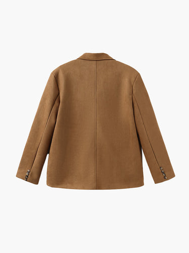 Drune | Faux-Suede-Blazer