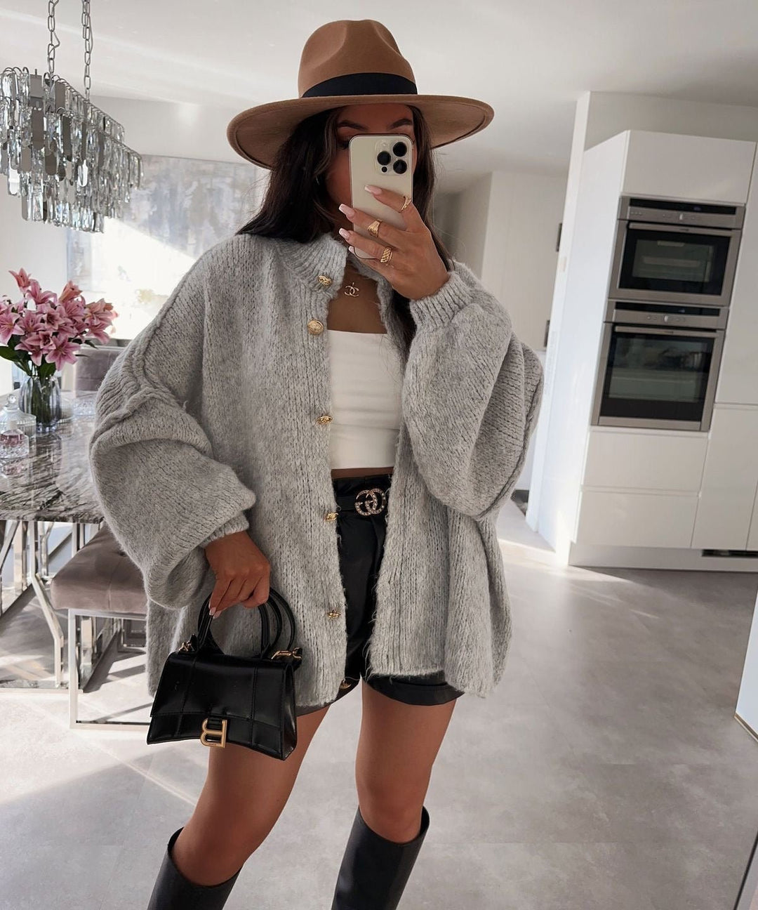 Drune | Langer Cardigan