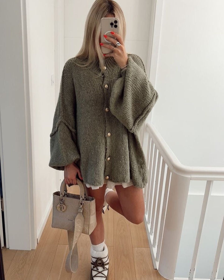 Drune | Langer Cardigan