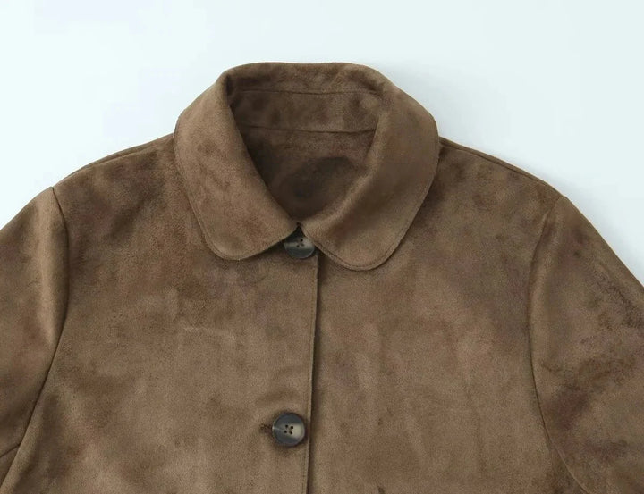 Drune | Wildleder Blazerjacke